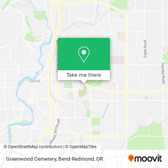 Greenwood Cemetery map