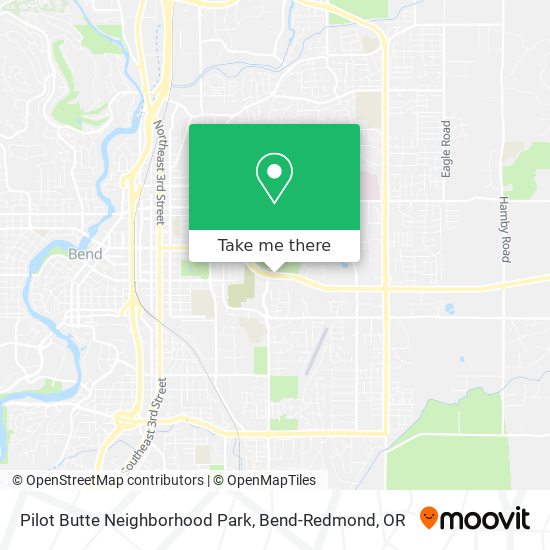 Pilot Butte Neighborhood Park map