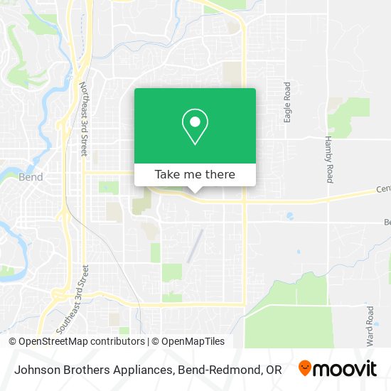 Johnson Brothers Appliances map