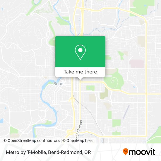 Mapa de Metro by T-Mobile