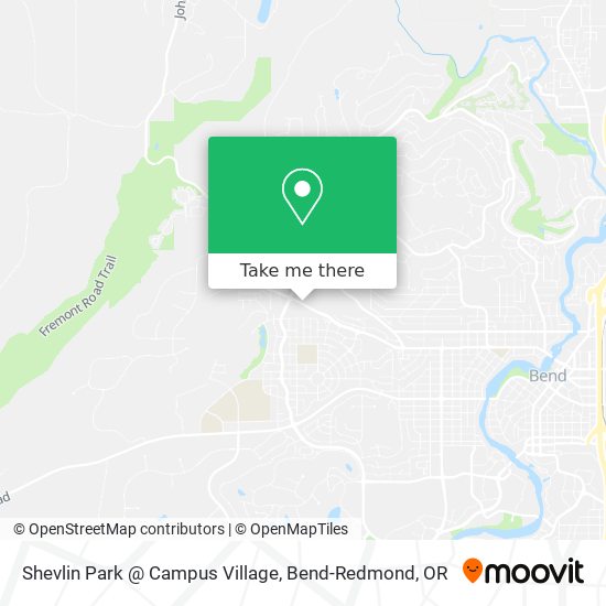 Mapa de Shevlin Park @ Campus Village