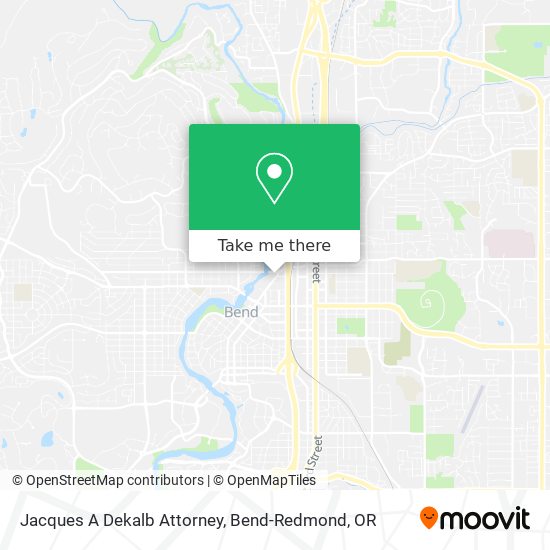 Mapa de Jacques A Dekalb Attorney