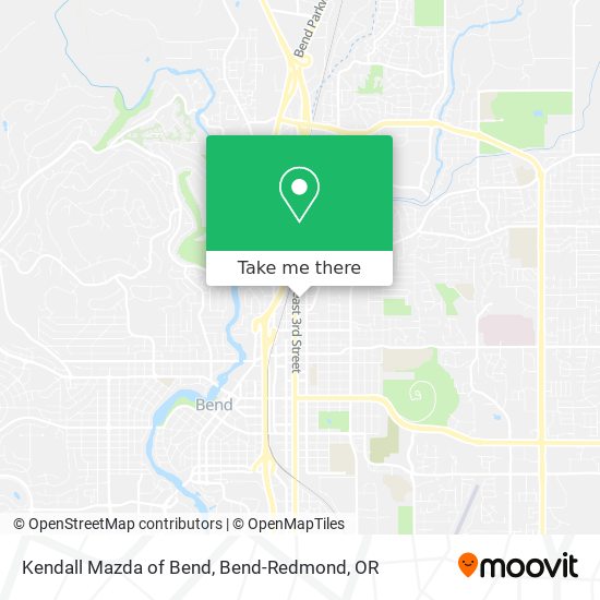 Mapa de Kendall Mazda of Bend