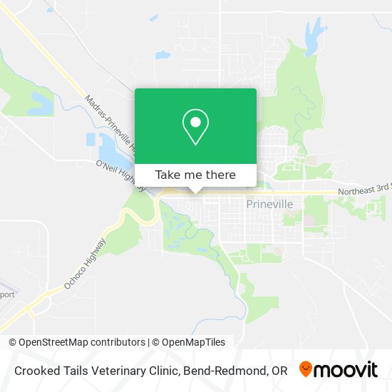 Crooked Tails Veterinary Clinic map