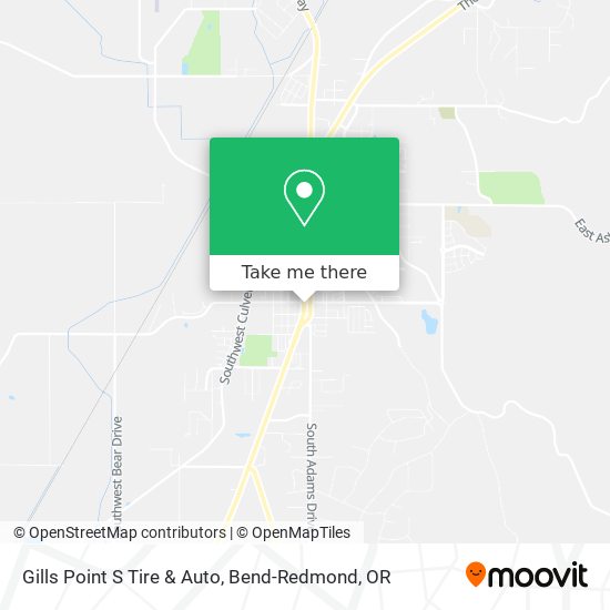 Gills Point S Tire & Auto map