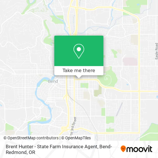 Brent Hunter - State Farm Insurance Agent map