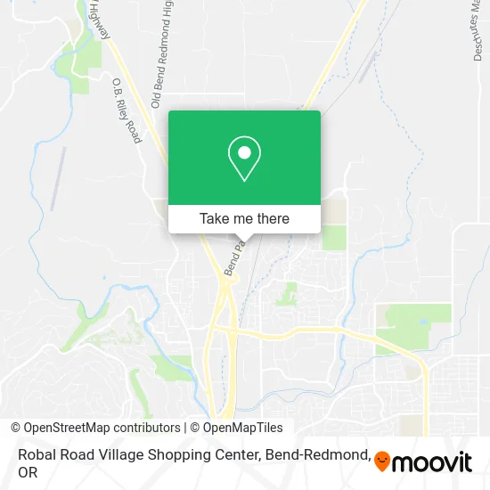 Robal Road Village Shopping Center map