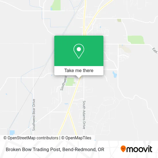 Broken Bow Trading Post map