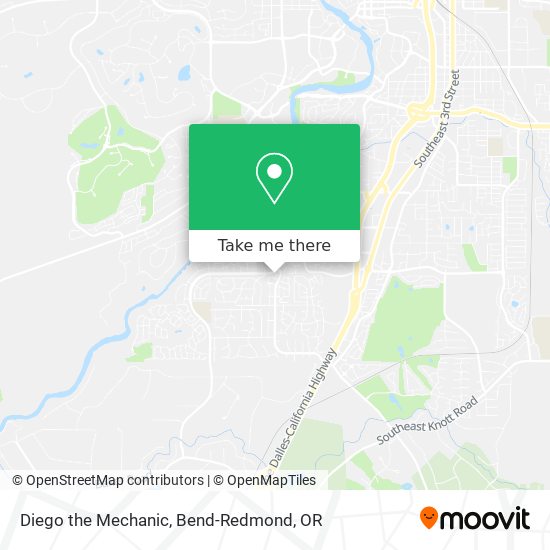 Diego the Mechanic map