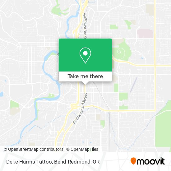 Deke Harms Tattoo map