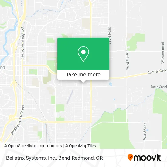 Bellatrix Systems, Inc. map