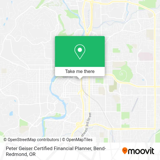 Peter Geiser Certified Financial Planner map