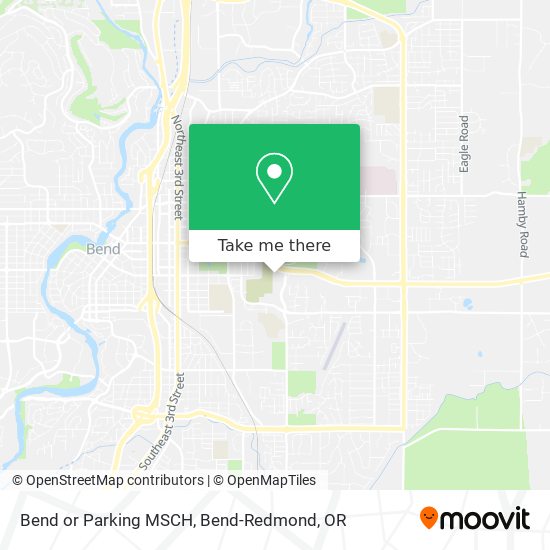 Bend or Parking MSCH map