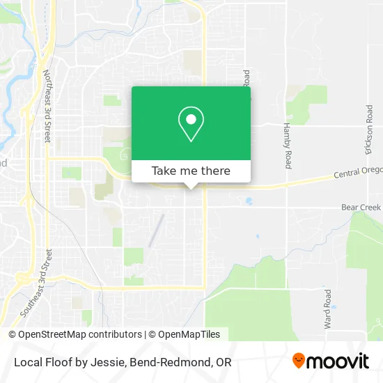 Local Floof by Jessie map