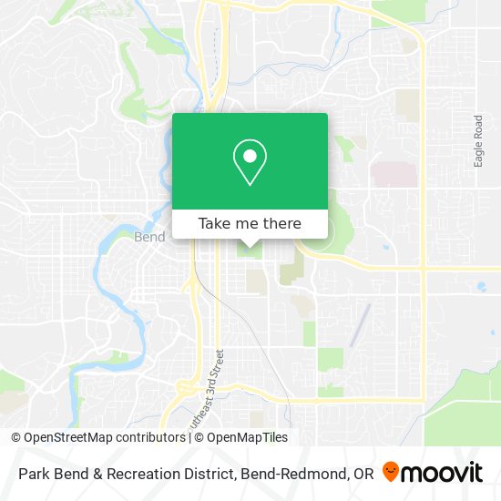 Park Bend & Recreation District map