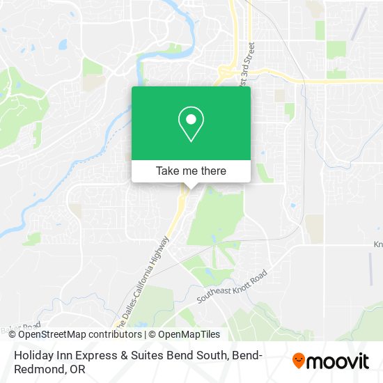 Mapa de Holiday Inn Express & Suites Bend South