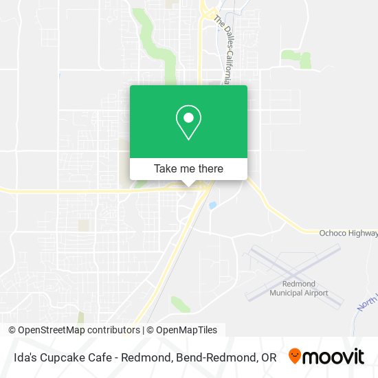 Ida's Cupcake Cafe - Redmond map