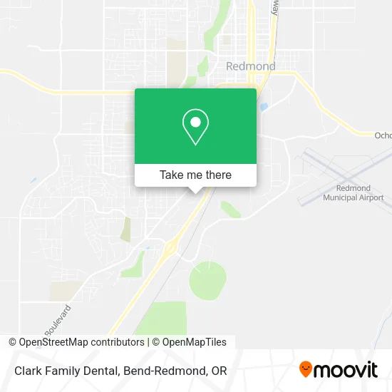 Clark Family Dental map