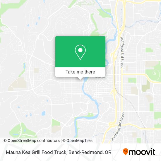 Mauna Kea Grill Food Truck map
