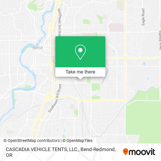 CASCADIA VEHICLE TENTS, LLC. map