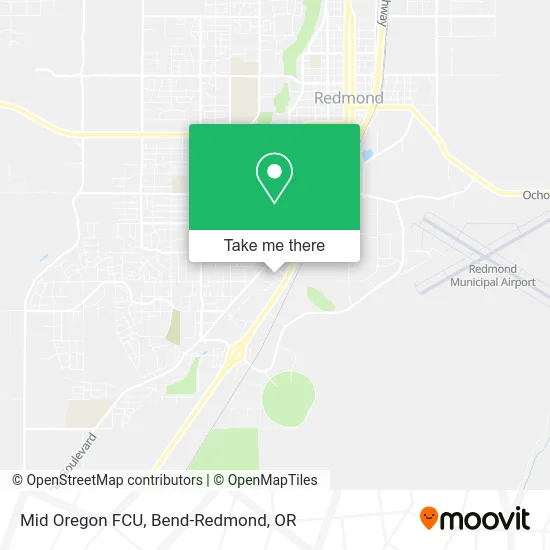 Mid Oregon FCU map