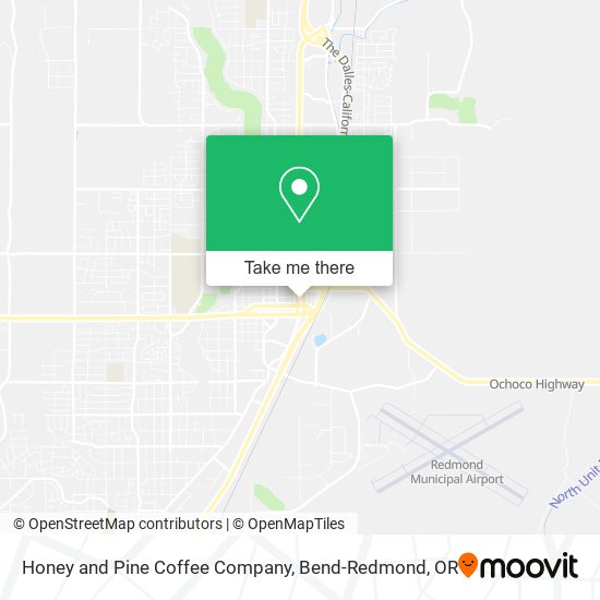 Honey and Pine Coffee Company map