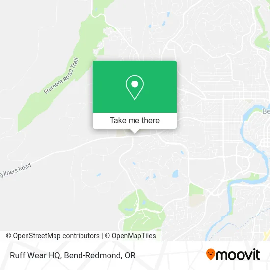 Ruff Wear HQ map