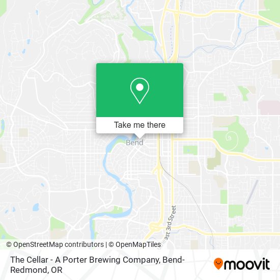 The Cellar - A Porter Brewing Company map