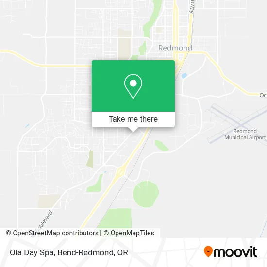 Ola Day Spa map