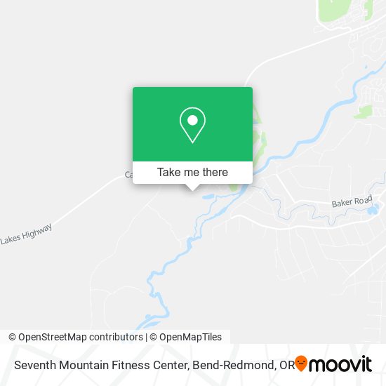 Mapa de Seventh Mountain Fitness Center