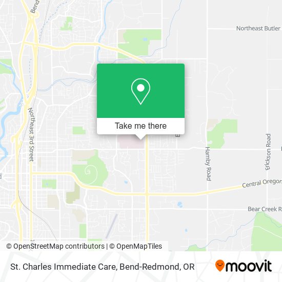 St. Charles Immediate Care map