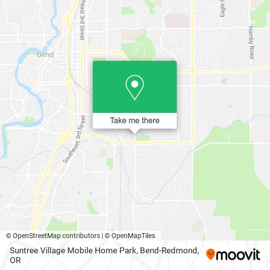 Suntree Village Mobile Home Park map