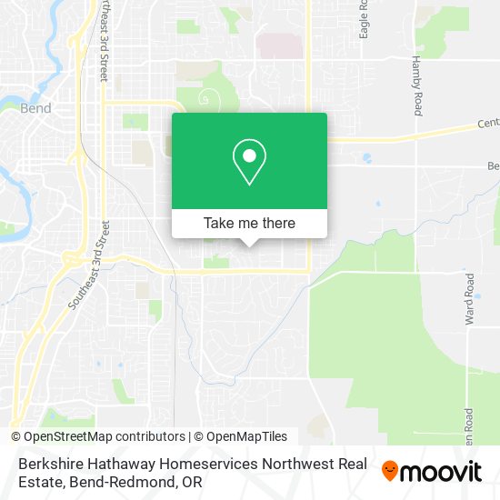 Berkshire Hathaway Homeservices Northwest Real Estate map