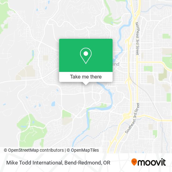 Mike Todd International map