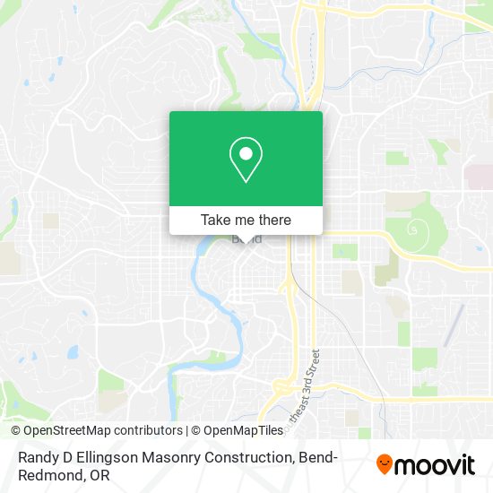 Mapa de Randy D Ellingson Masonry Construction
