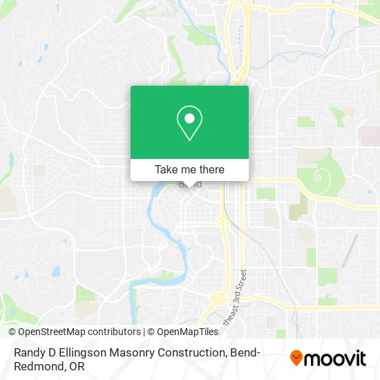 Randy D Ellingson Masonry Construction map