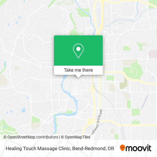 Healing Touch Massage Clinic map
