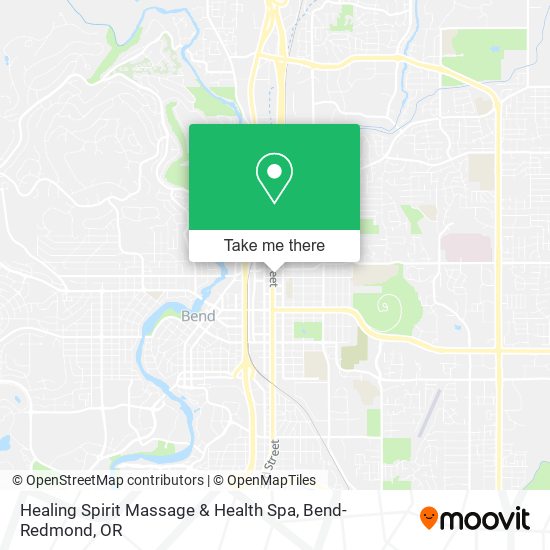 Mapa de Healing Spirit Massage & Health Spa