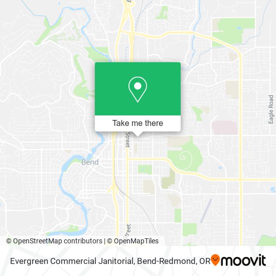 Evergreen Commercial Janitorial map
