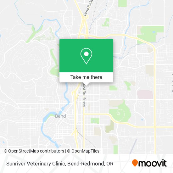 Sunriver Veterinary Clinic map