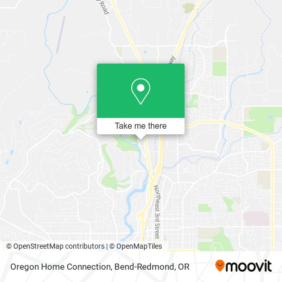 Oregon Home Connection map