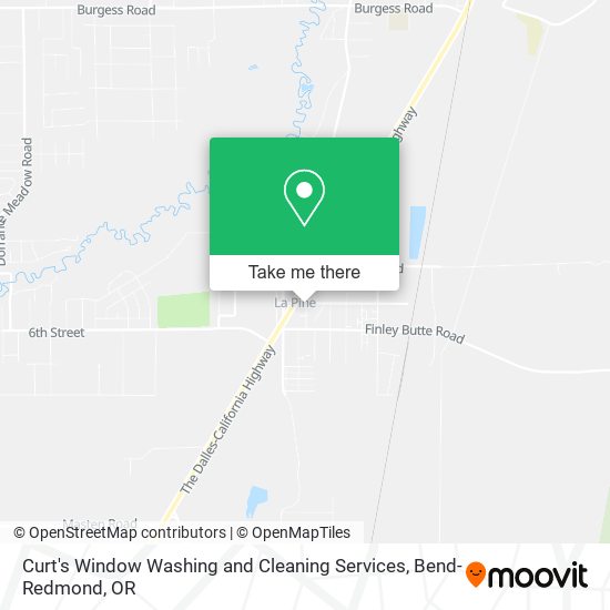 Curt's Window Washing and Cleaning Services map