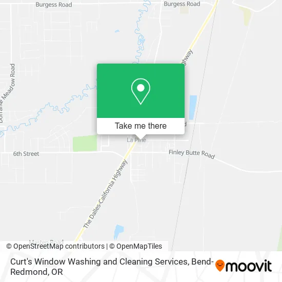 Mapa de Curt's Window Washing and Cleaning Services