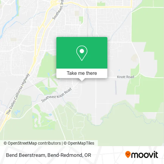 Bend Beerstream map