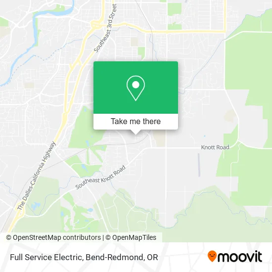 Full Service Electric map