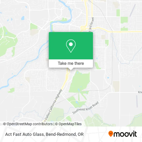 Mapa de Act Fast Auto Glass