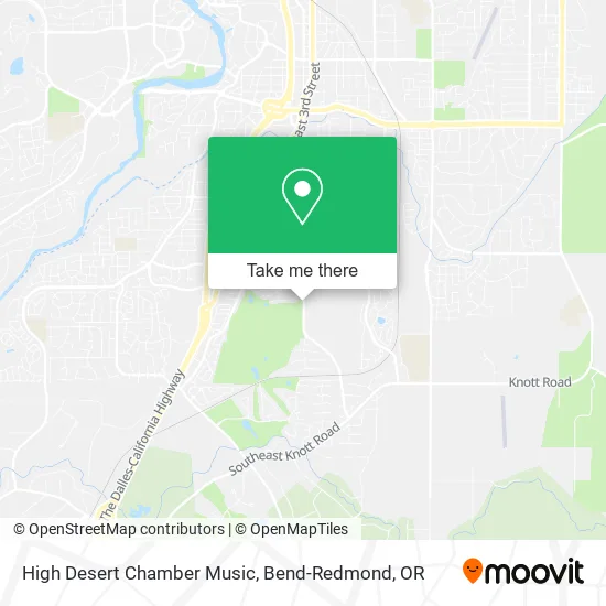 High Desert Chamber Music map
