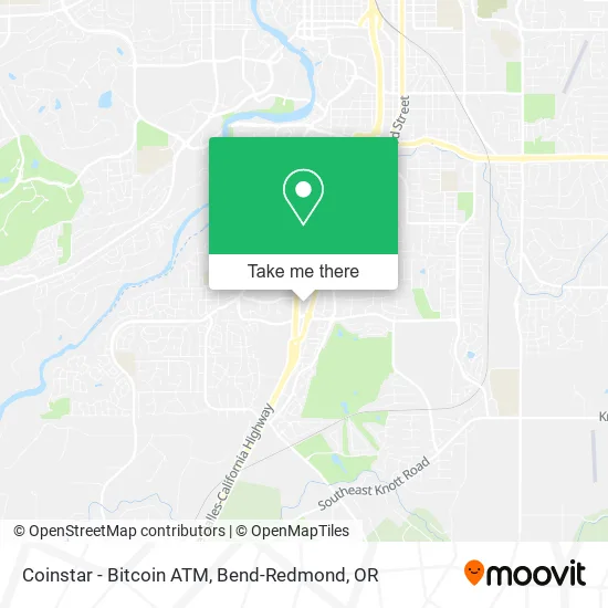 Mapa de Coinstar - Bitcoin ATM