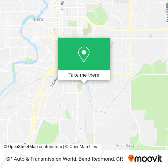 SP Auto & Transmission World map