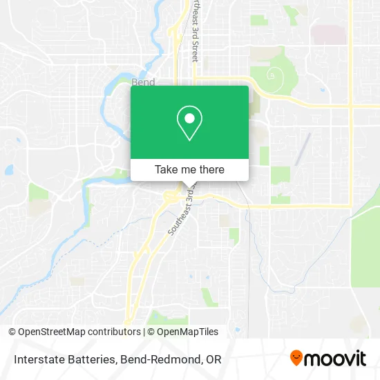 Interstate Batteries map
